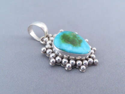 Sonoran Gold Turquoise Pendant by Artie Yellowhorse