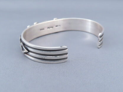 Dainty Coral & Turquoise Bracelet Cuff by Albert Jake