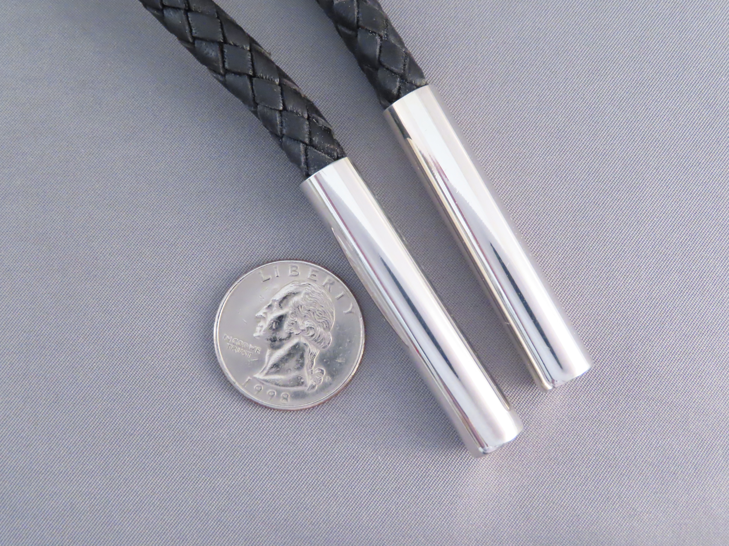 Bolo Tie with Bisbee Turquoise – Leonard Nez