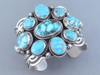 Kingman Turquoise Cuff Bracelet Jewelry
