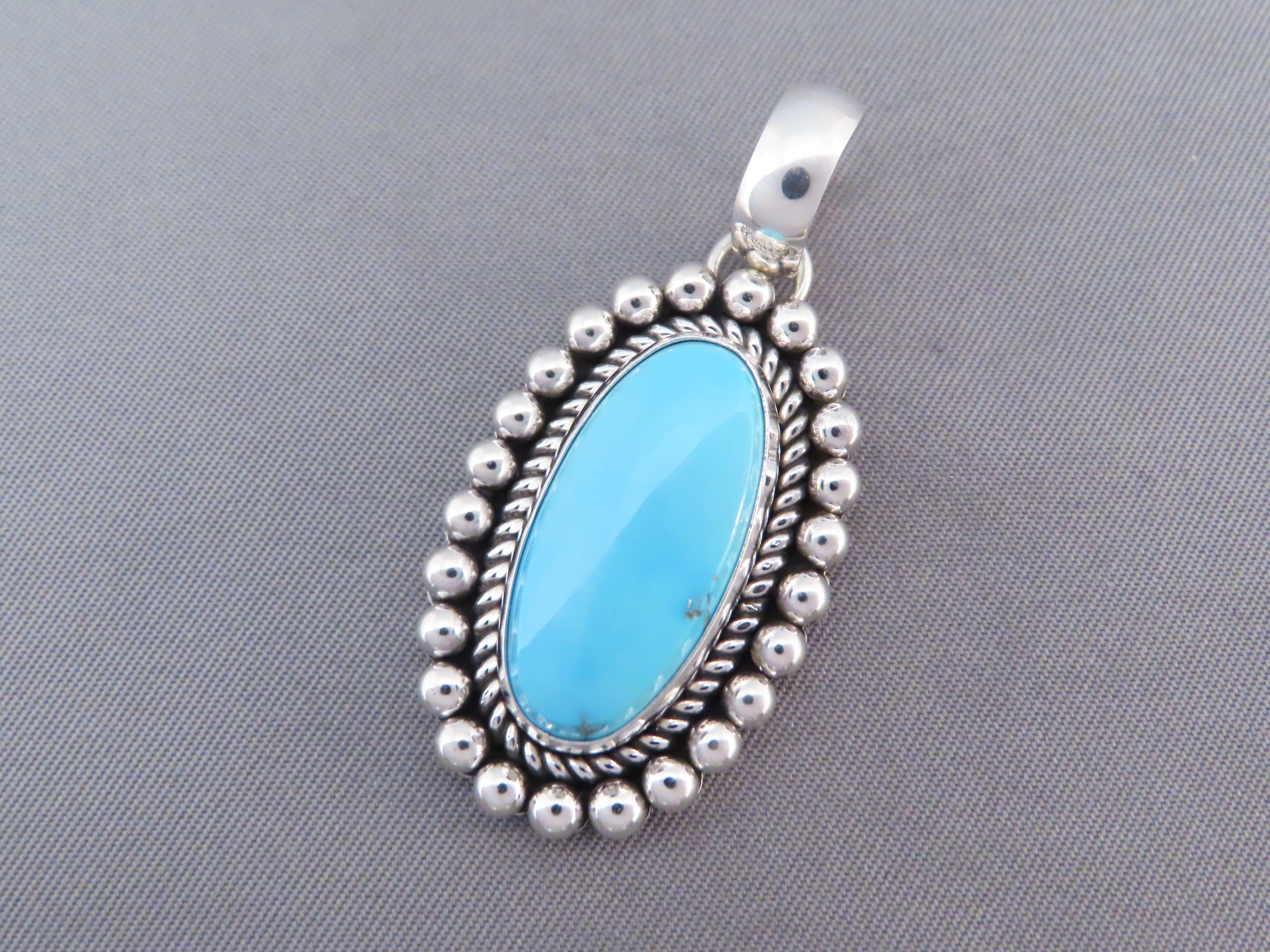 Sleeping Beauty Turquoise Slider by Artie Yellowhorse