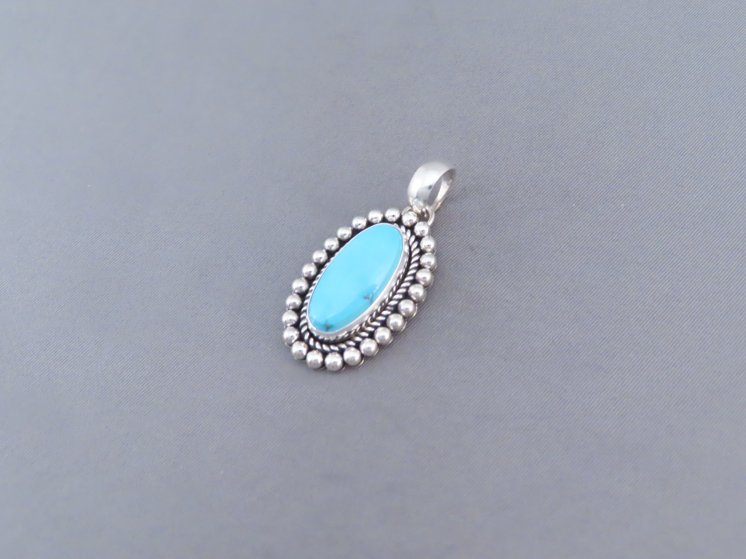 Sleeping Beauty Turquoise Slider by Artie Yellowhorse