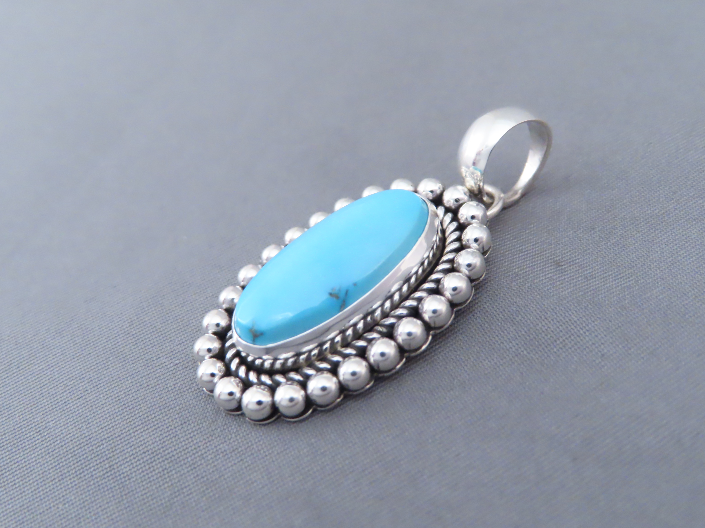 Sleeping Beauty Turquoise Slider by Artie Yellowhorse