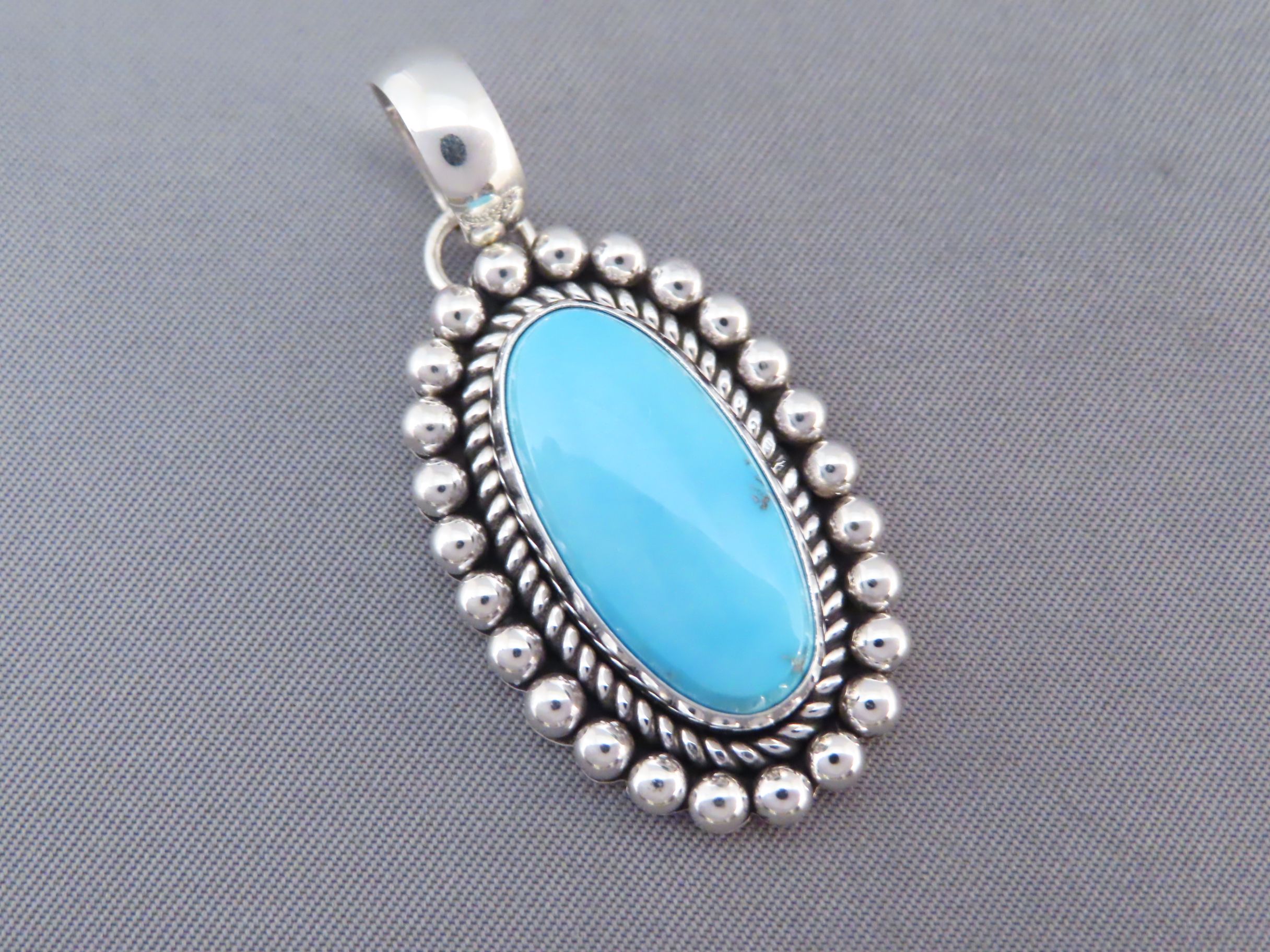 Sleeping Beauty Turquoise Slider by Artie Yellowhorse