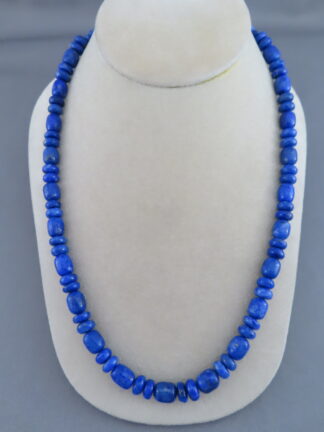 Lapis Necklace by Desiree Yellowhorse