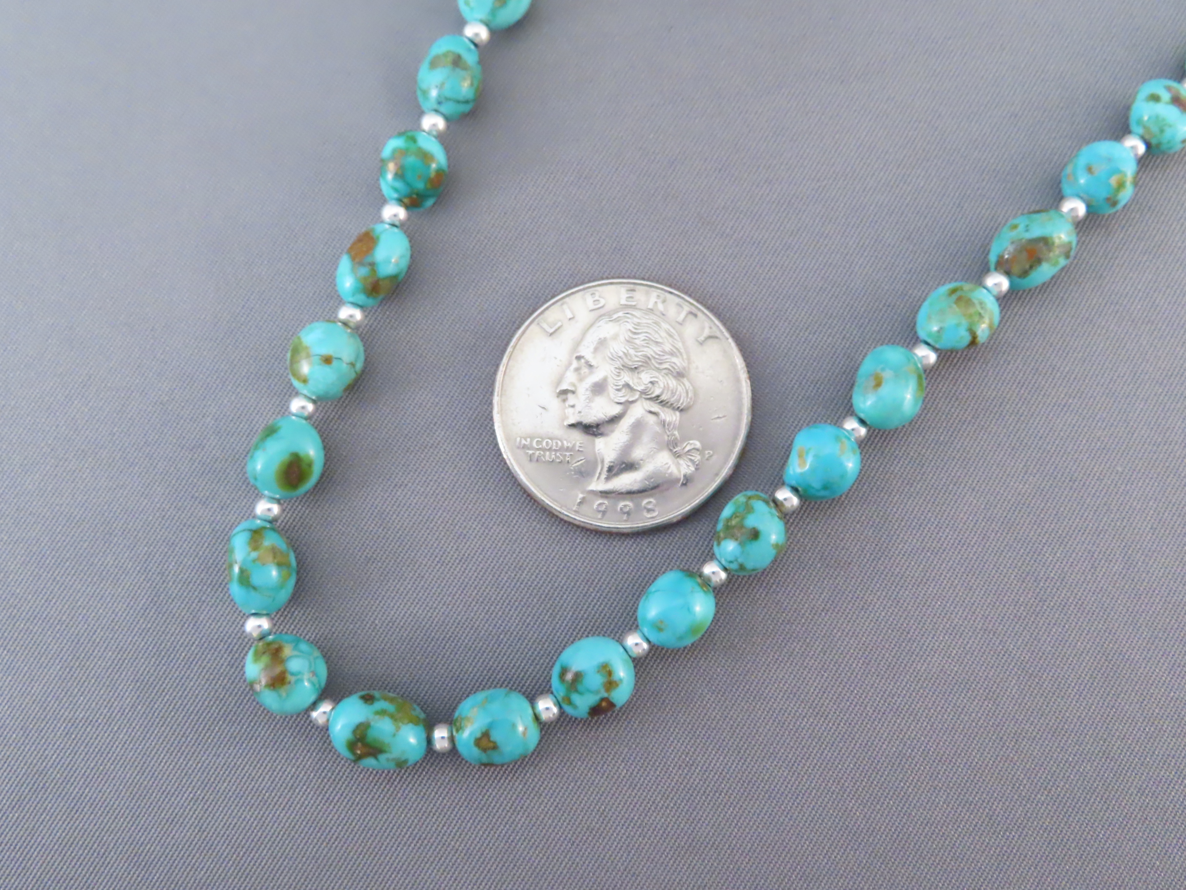 Desiree Yellowhorse Necklace – Sonoran Gold Turquoise