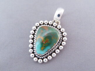 Artie Yellowhorse Royston Turquoise Pendant (smaller)