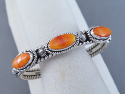 Spiny Oyster Shell Bracelet by Artie Yellowhorse