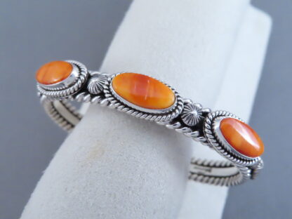 Spiny Oyster Shell Bracelet by Artie Yellowhorse