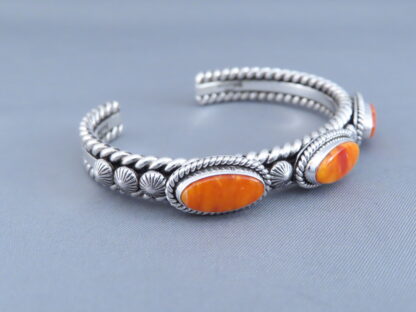 Spiny Oyster Shell Bracelet by Artie Yellowhorse
