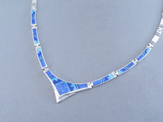 Lapis & Opal Inlay Necklace