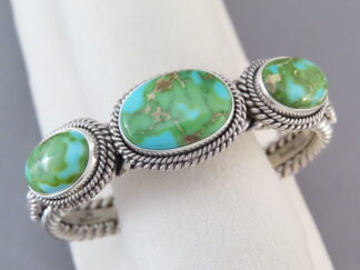 Turquoise Cuff Bracelet (Sonoran Gold Turquoise)