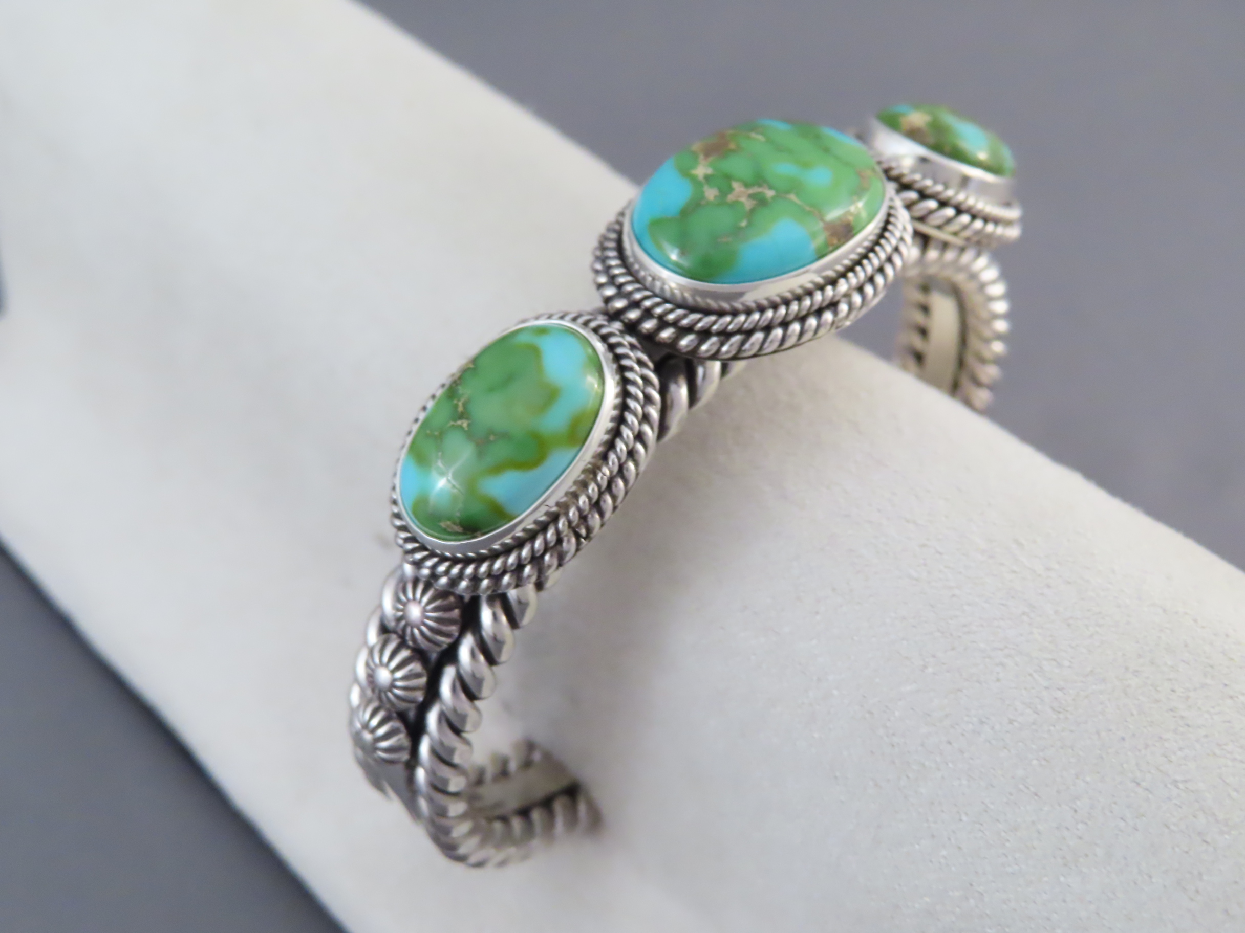 Turquoise Cuff Bracelet (Sonoran Gold Turquoise)