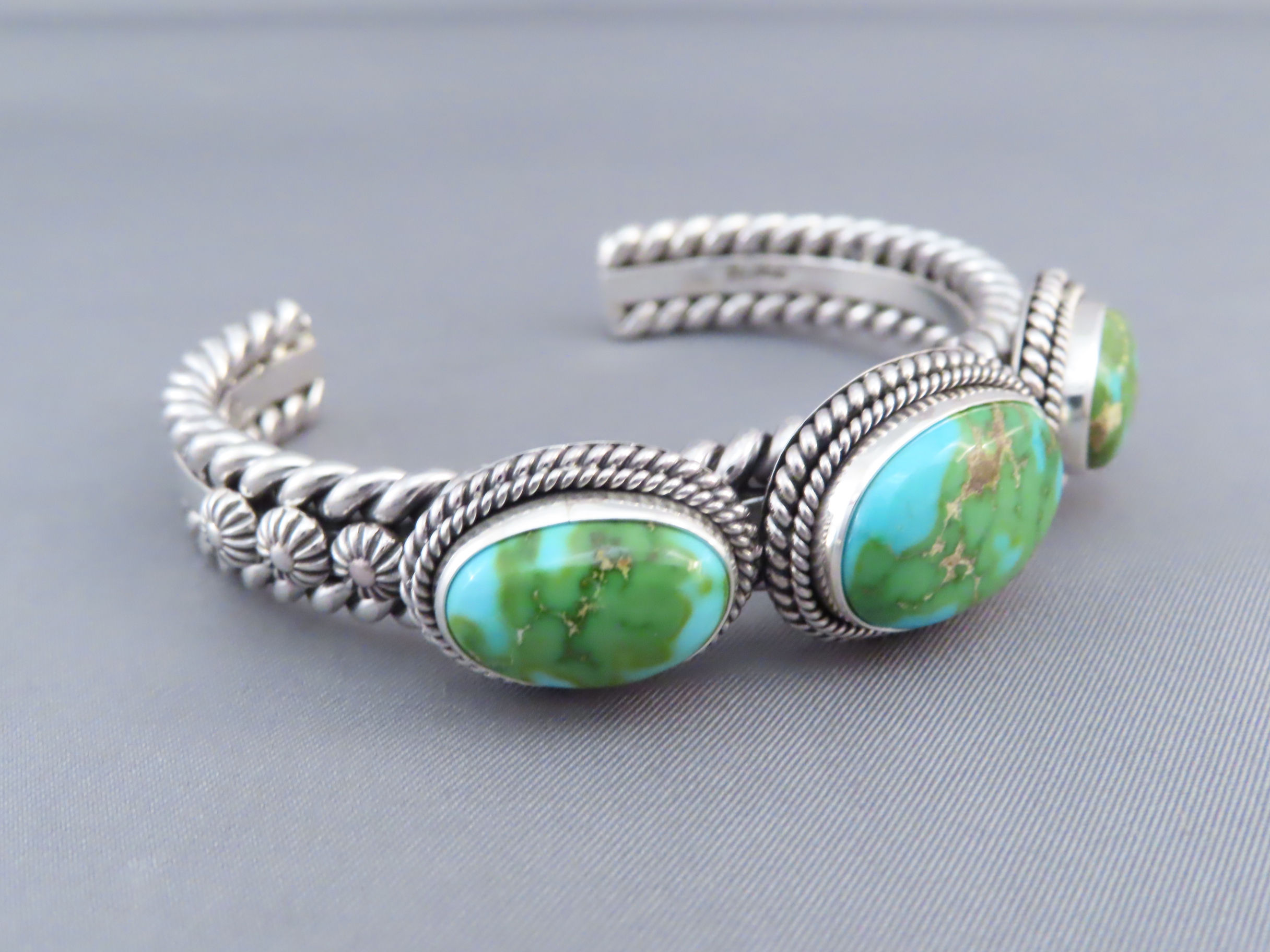 Turquoise Cuff Bracelet (Sonoran Gold Turquoise)