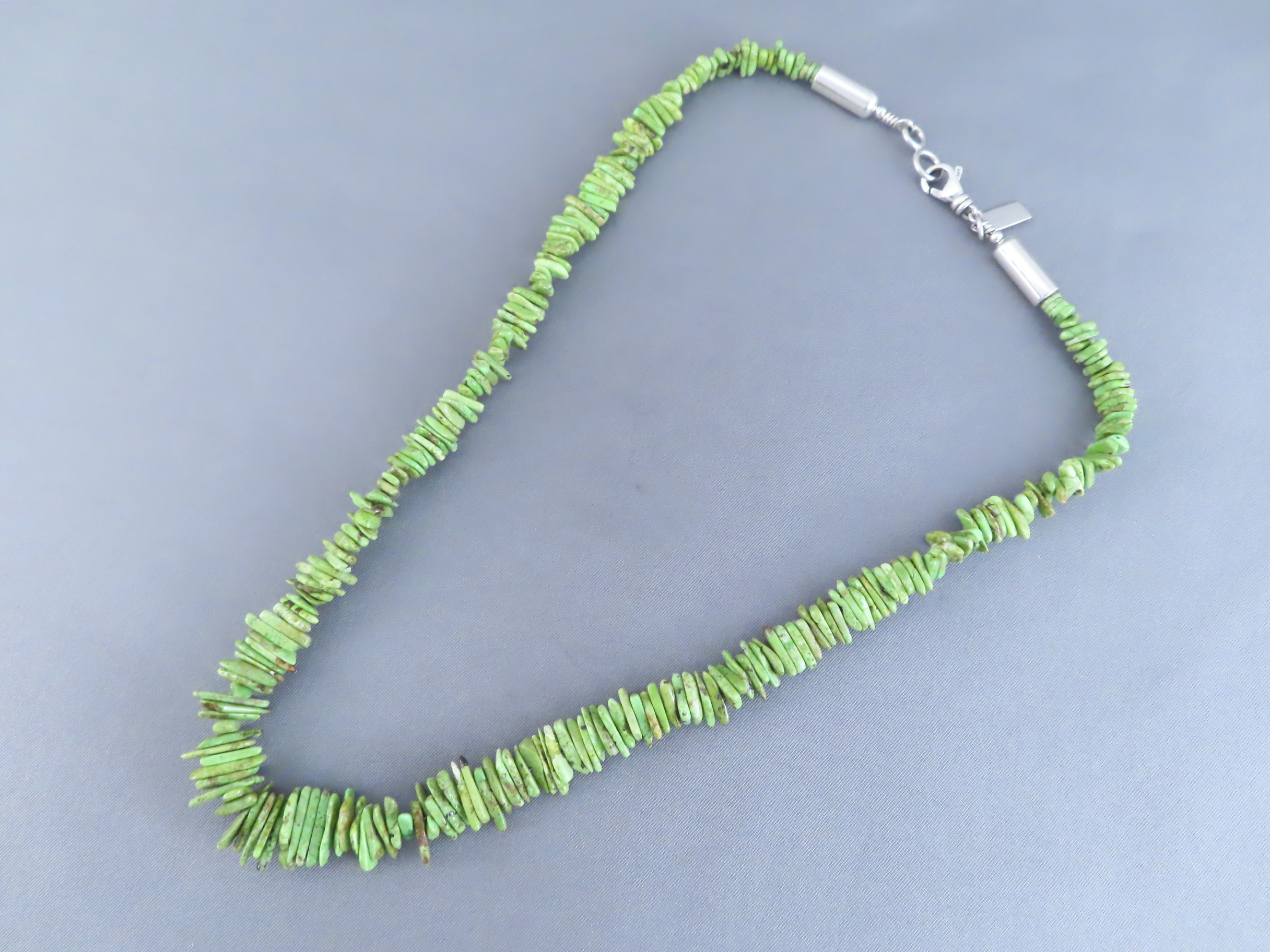Gaspeite Necklace by Artie Yellowhorse