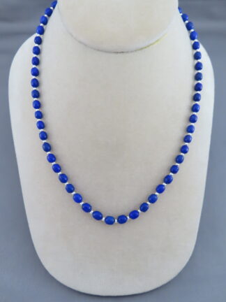 Lapis Necklace by Desiree Yellowhorse (Dainty Single-Strand)