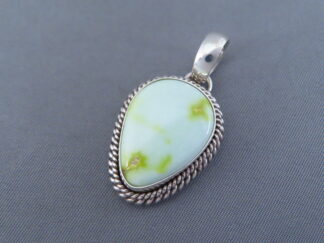 Palomino Variscite Pendant by Artie Yellowhorse