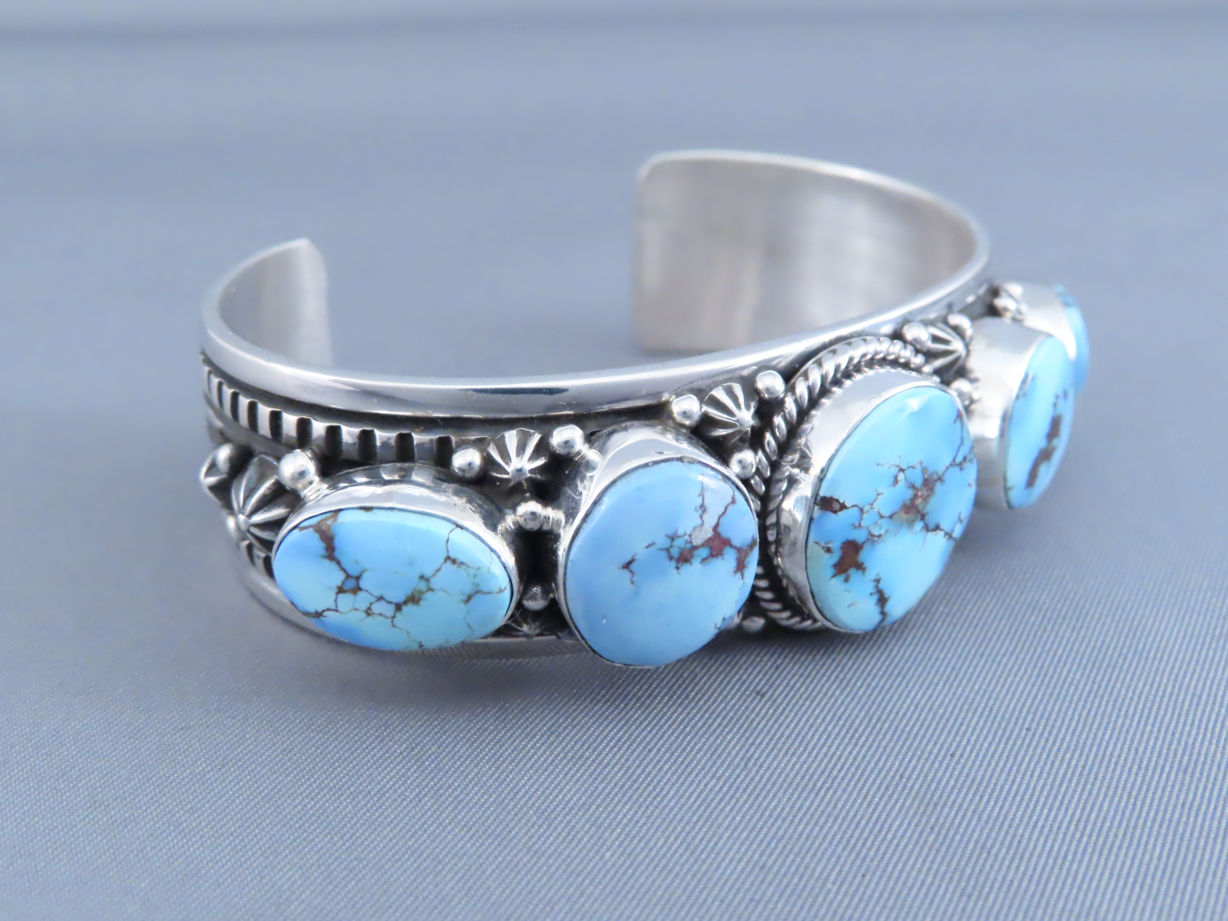 Golden Hills Turquoise & Sterling Silver Bracelet