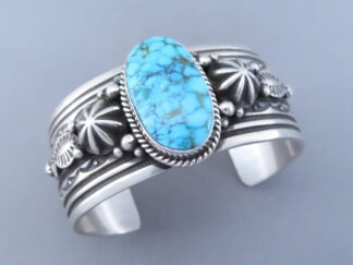 Sterling Silver Kingman Turquoise Bracelet