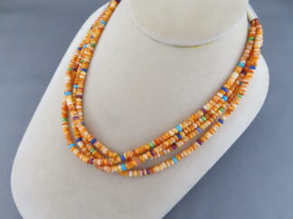 Spiny Oyster Shell Necklace by Desiree Yellowhorse