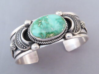 Cuff Bracelet with ‘Sonoran Gold’ Turquoise