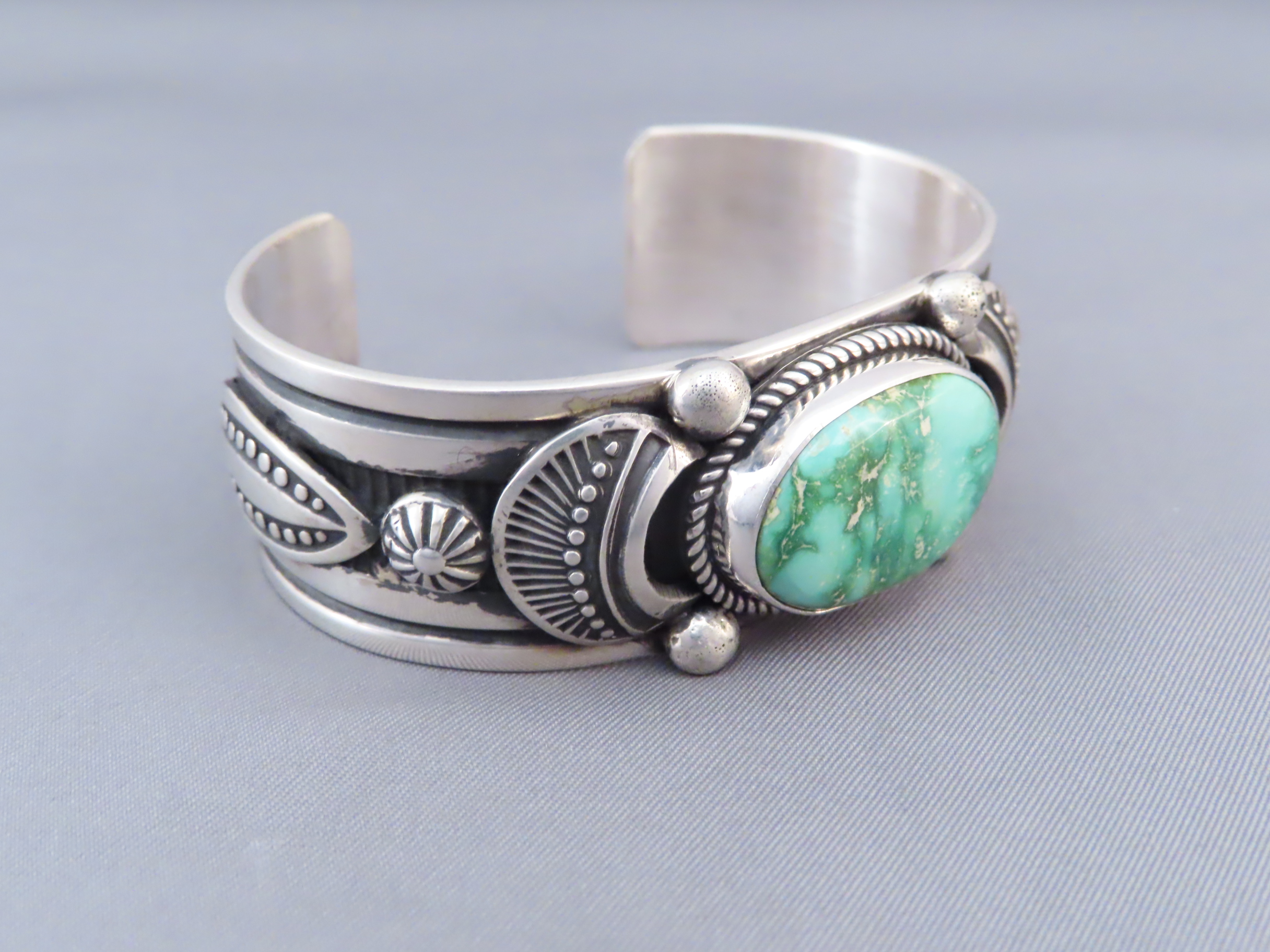Cuff Bracelet with ‘Sonoran Gold’ Turquoise