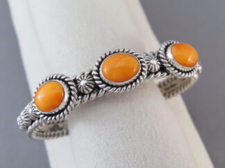 Spiny Oyster Shell Bracelet by Artie Yellowhorse
