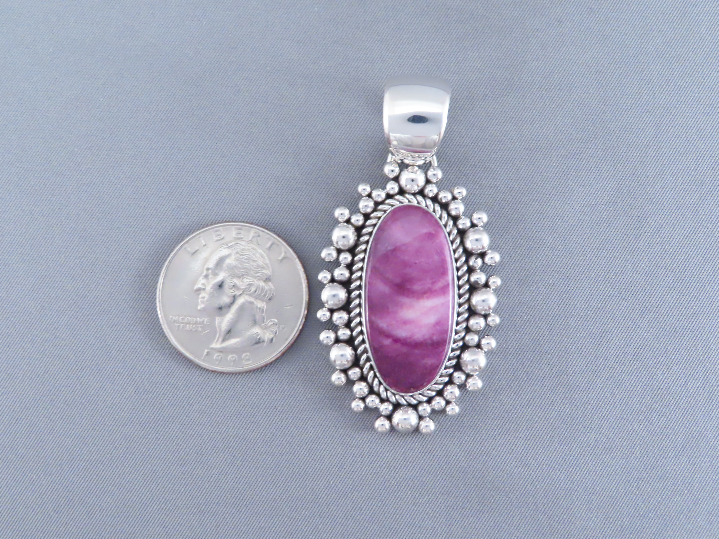Purple Spiny Oyster Shell Pendant – Yellowhorse