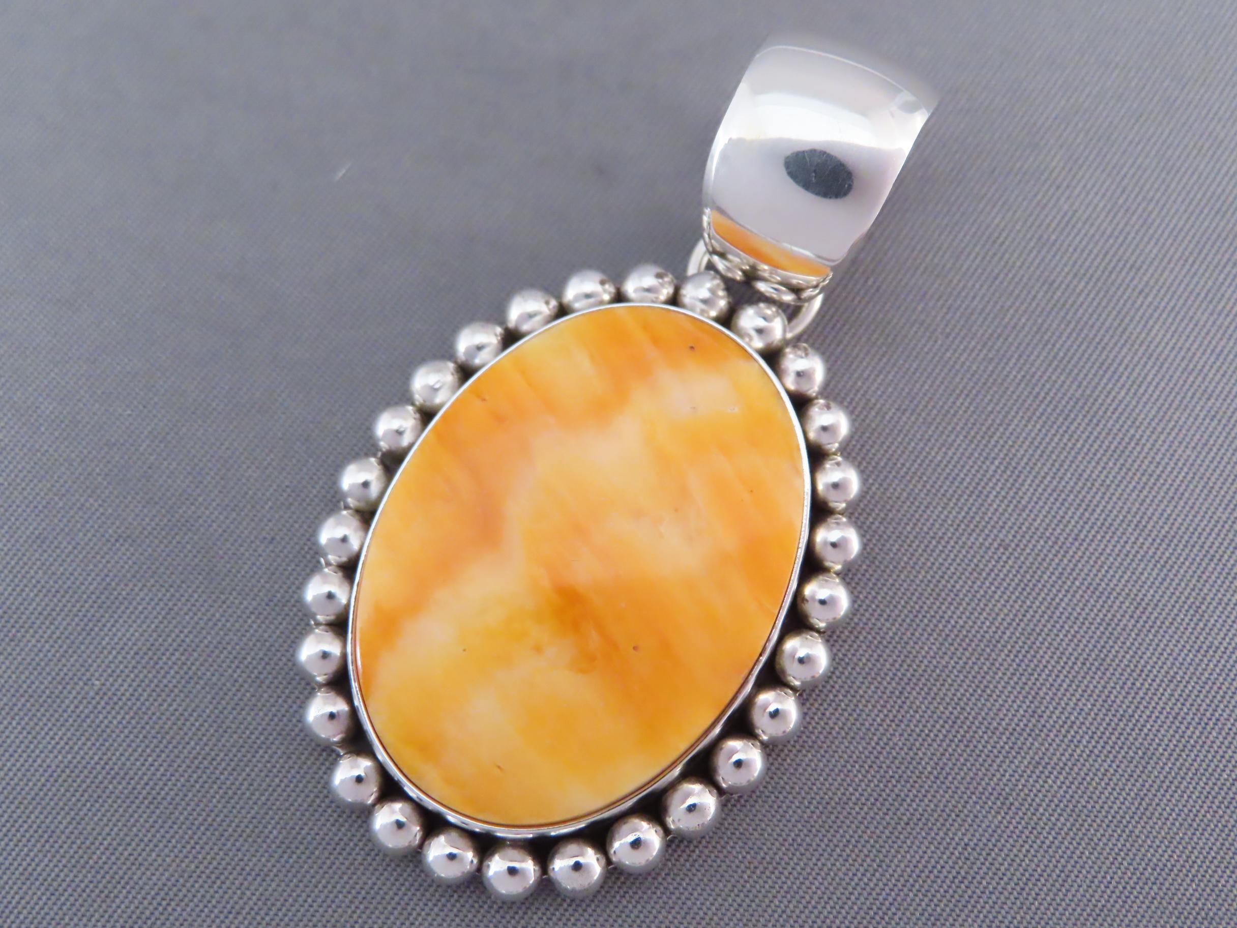 Artie Yellowhorse Spiny Oyster Shell Pendant