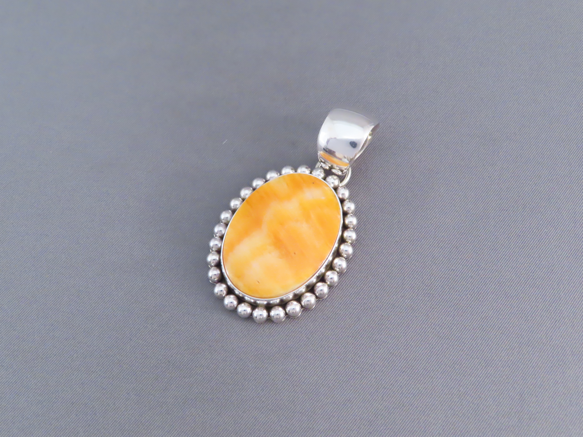 Artie Yellowhorse Spiny Oyster Shell Pendant