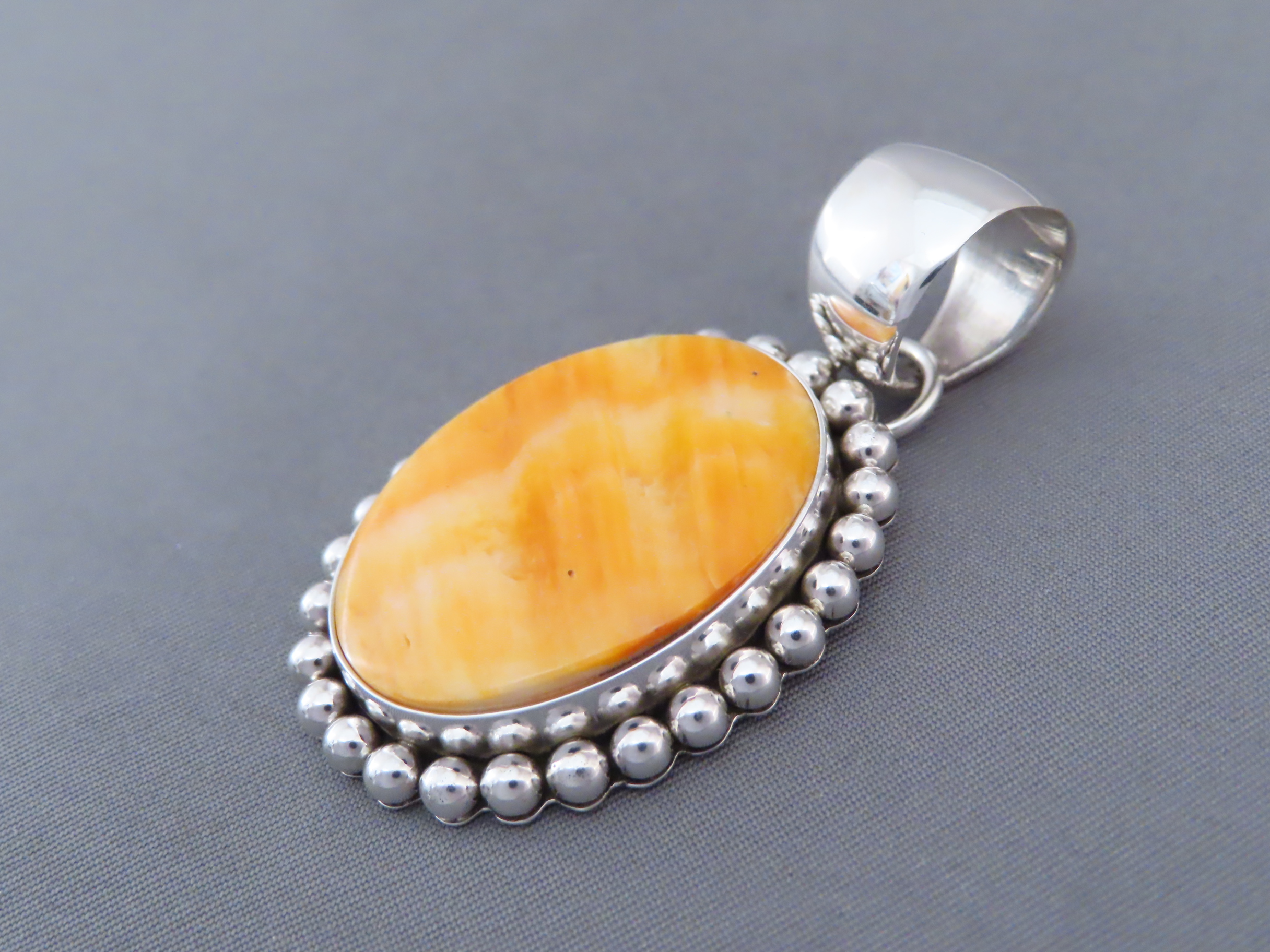 Artie Yellowhorse Spiny Oyster Shell Pendant