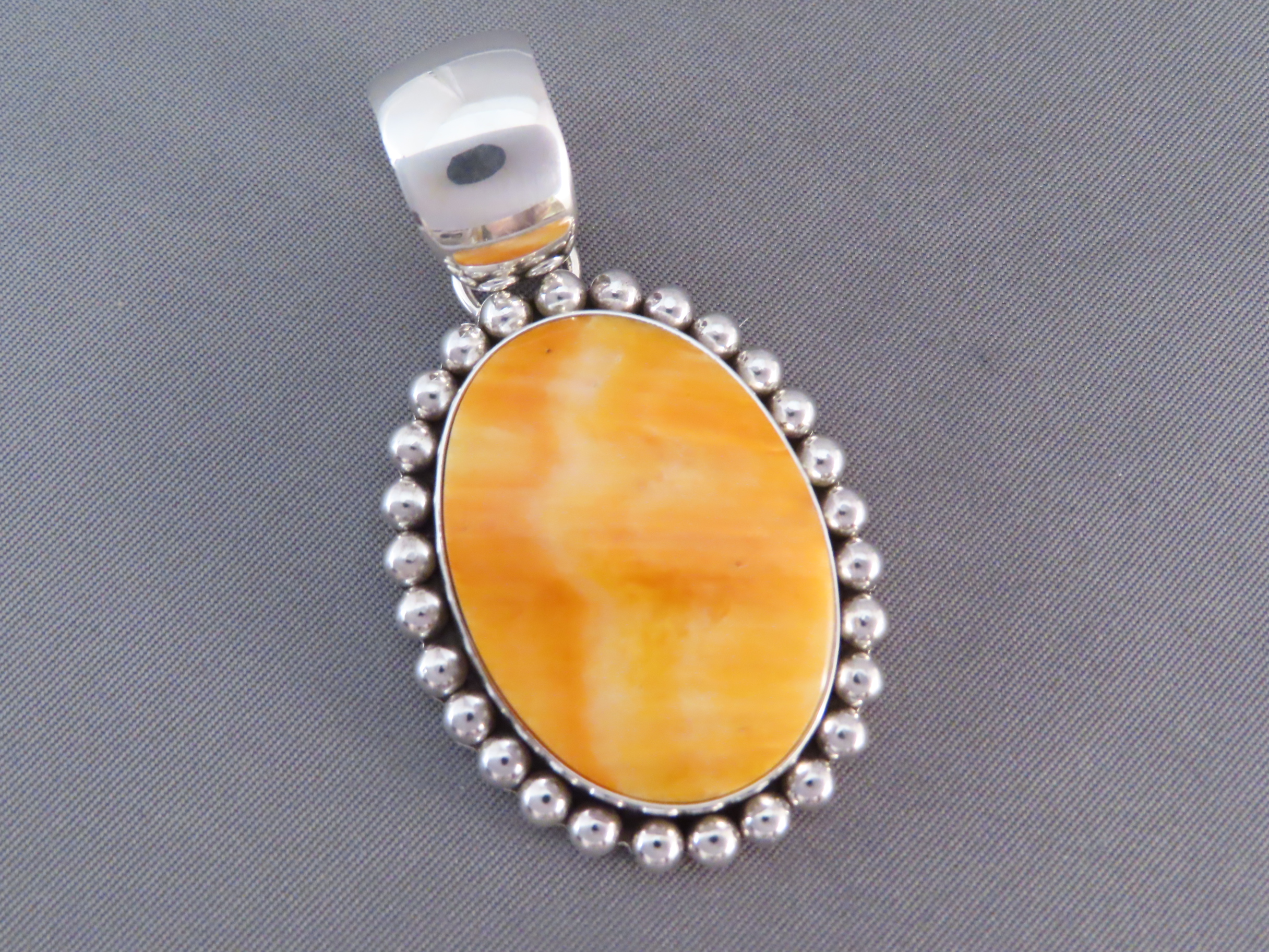 Artie Yellowhorse Spiny Oyster Shell Pendant