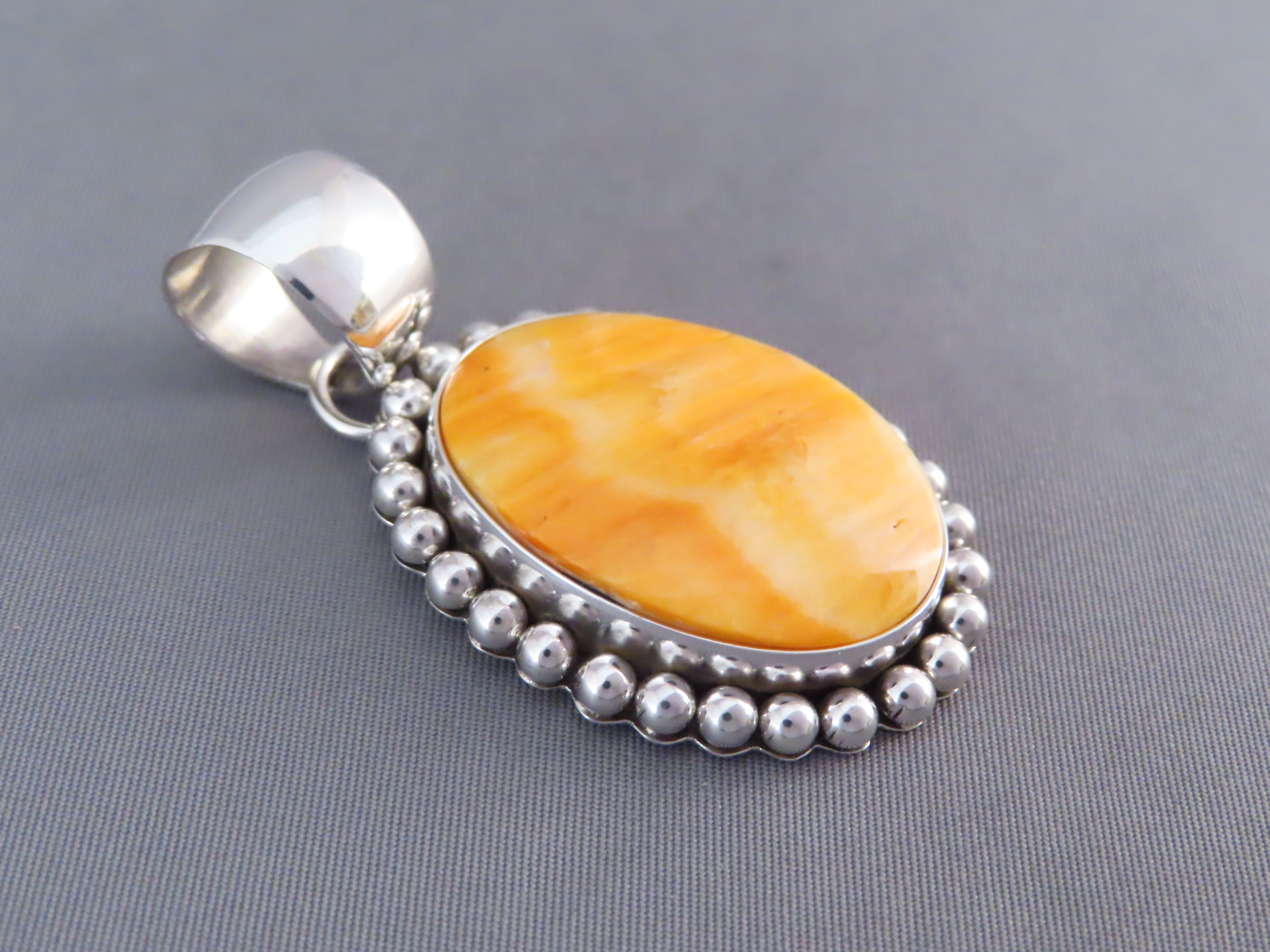 Artie Yellowhorse Spiny Oyster Shell Pendant