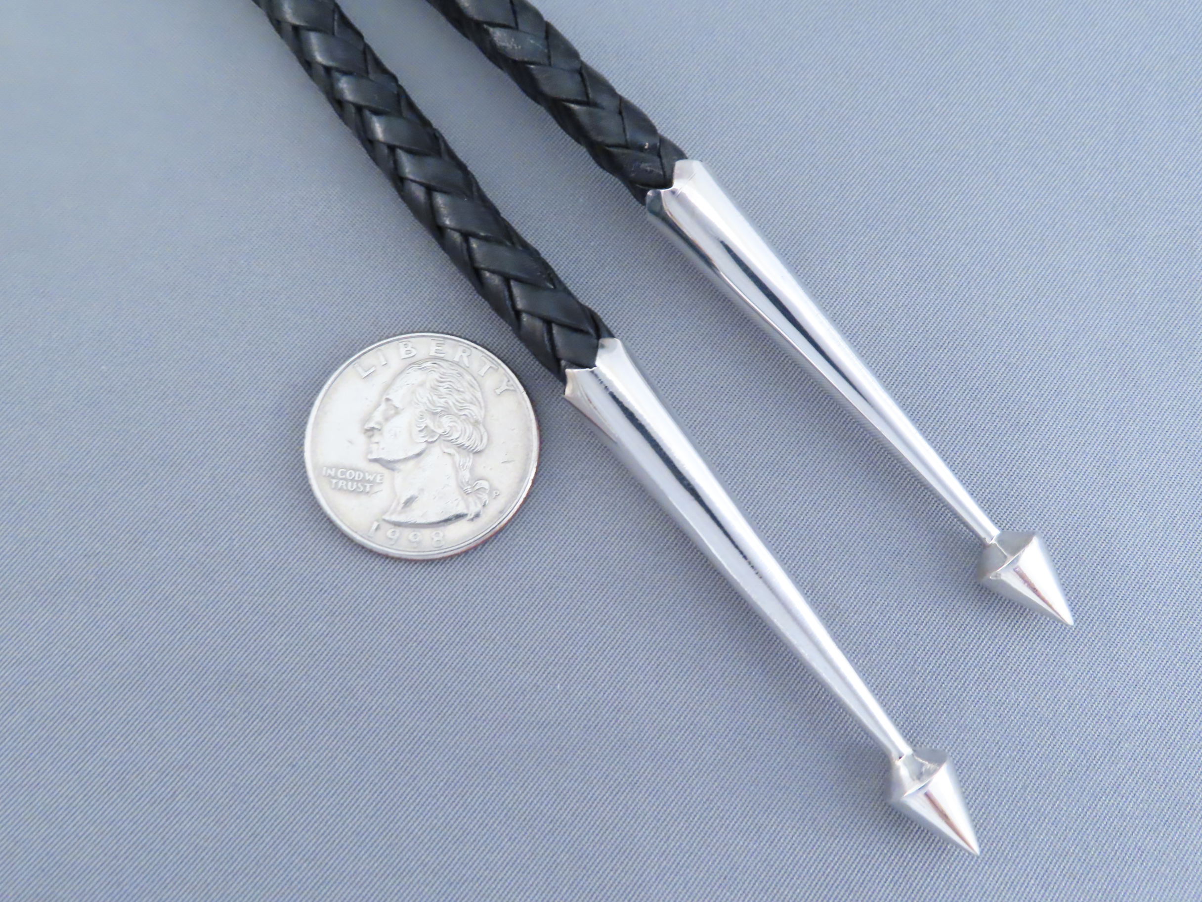 Multi-Stone Inlay Bolo Tie