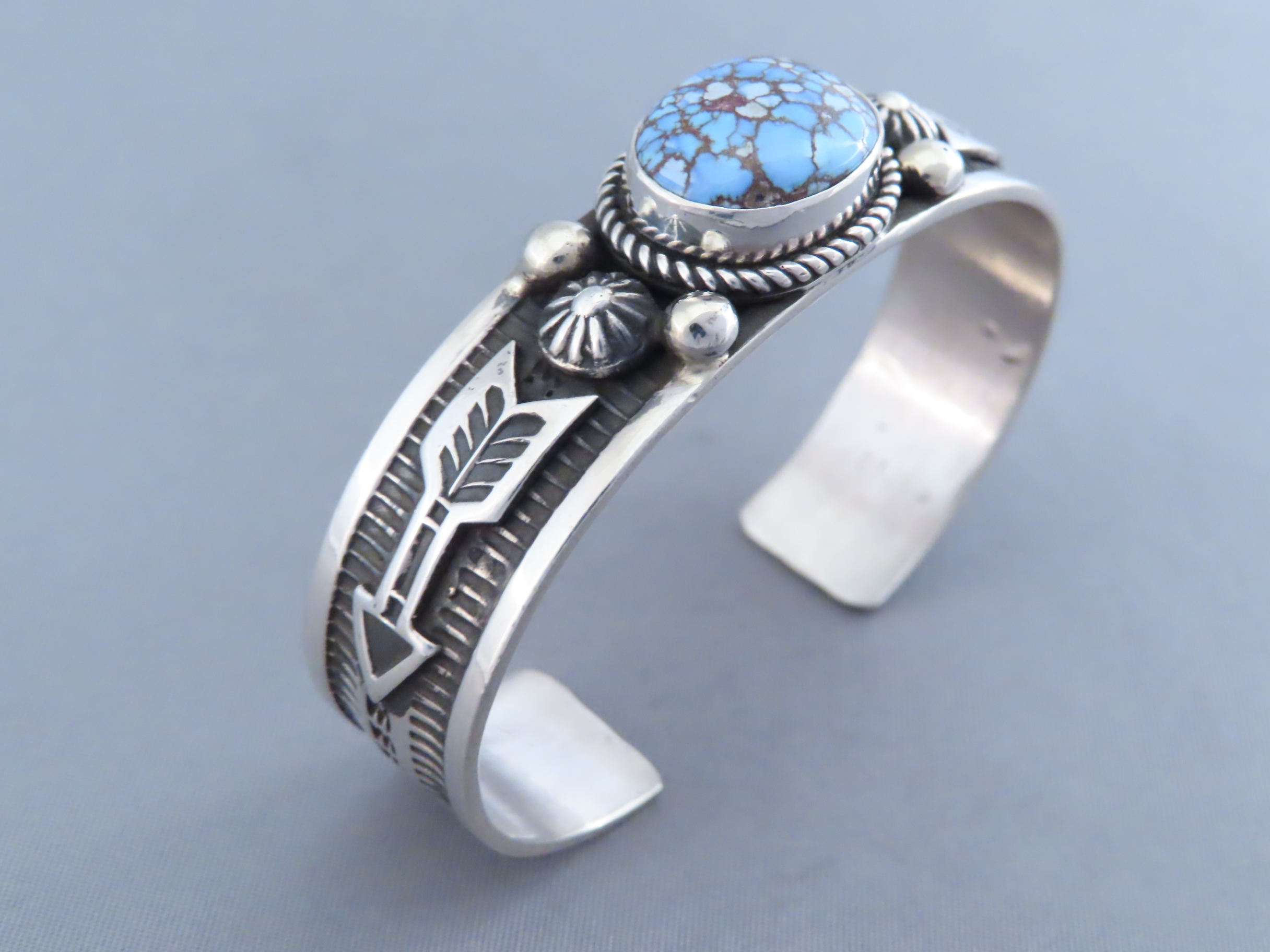 Golden Hills Turquoise & Sterling Silver Bracelet