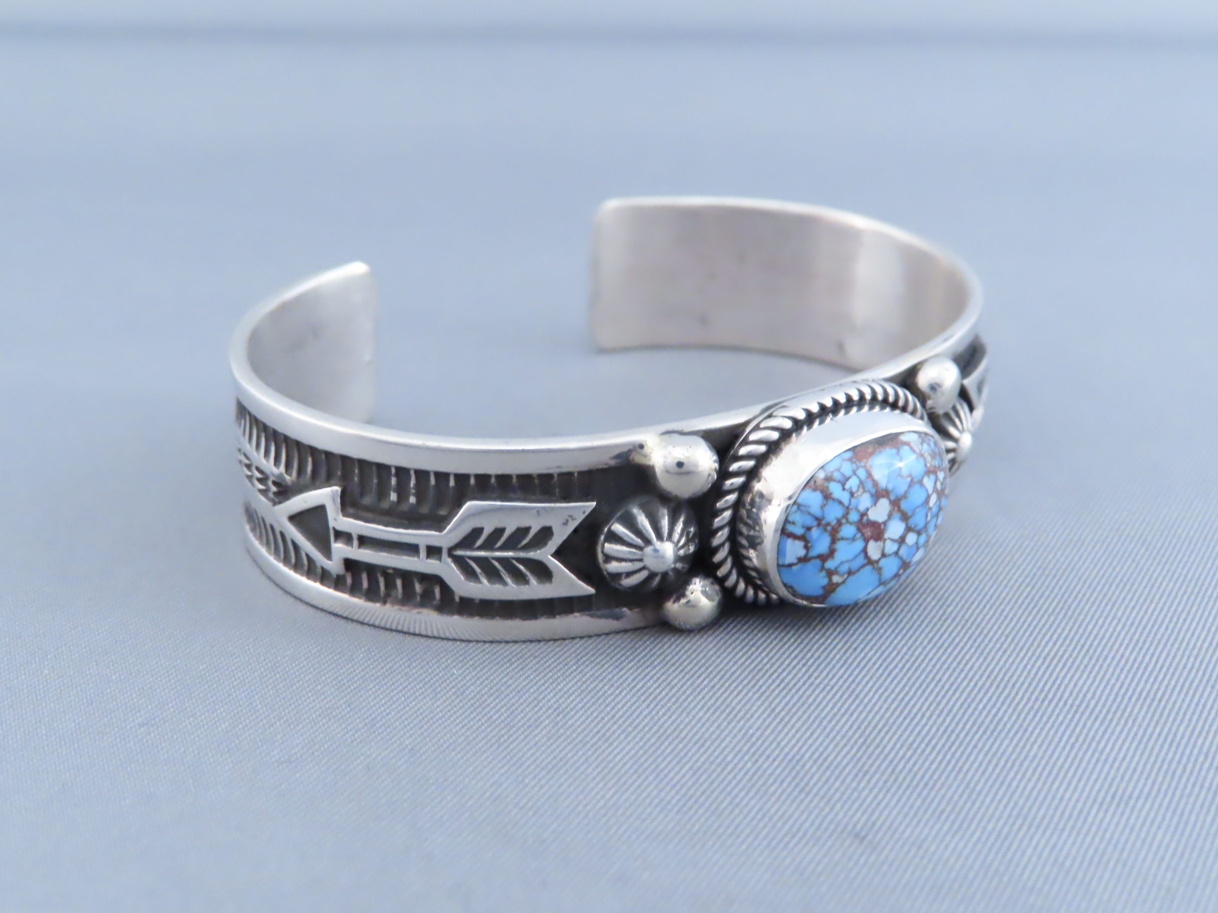 Golden Hills Turquoise & Sterling Silver Bracelet