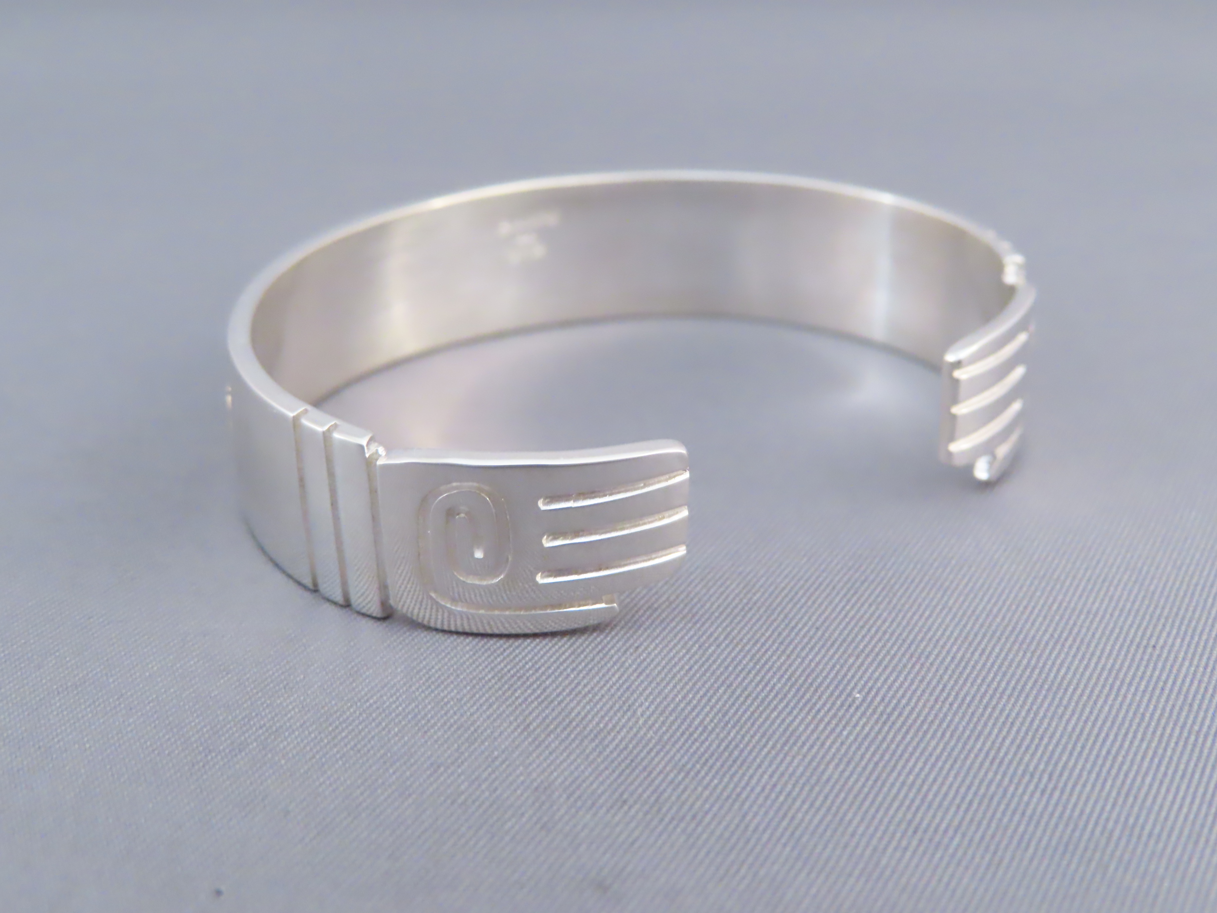 Teton Bracelet – Silver Bracelet with Gold Tetons