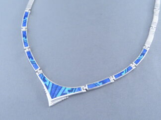 Lapis & Opal Inlay Necklace