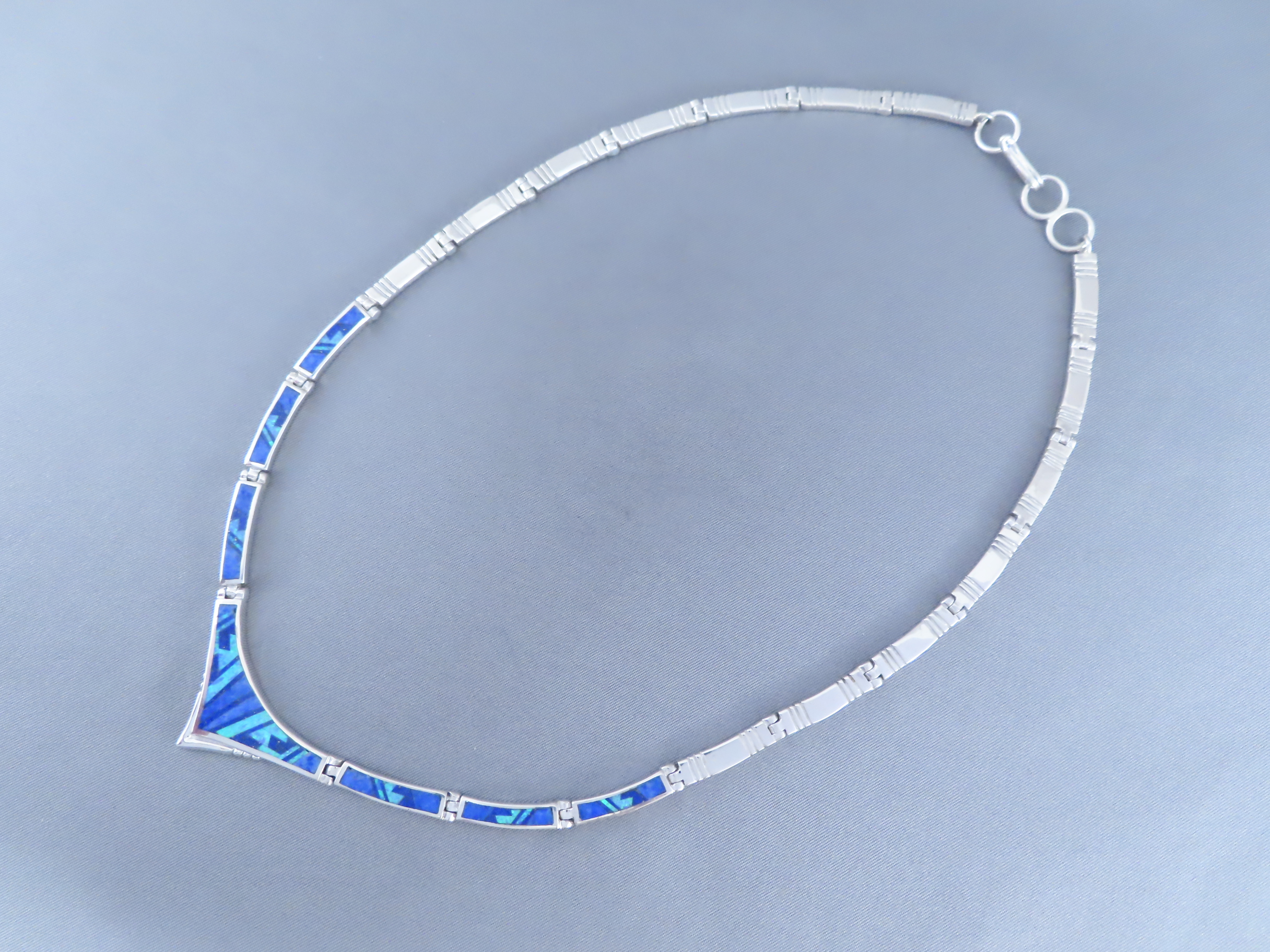 Lapis & Opal Inlay Necklace