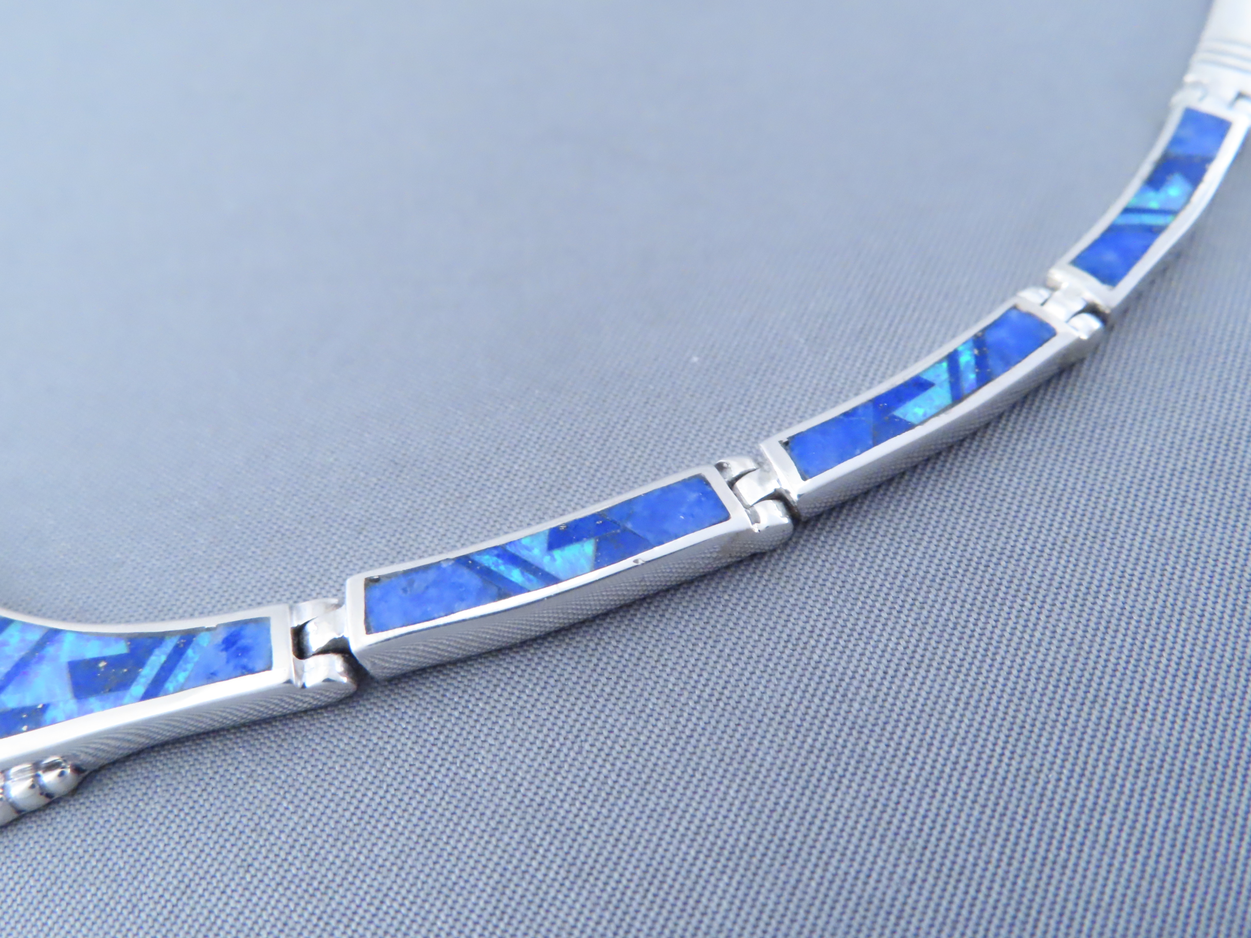 Lapis & Opal Inlay Necklace