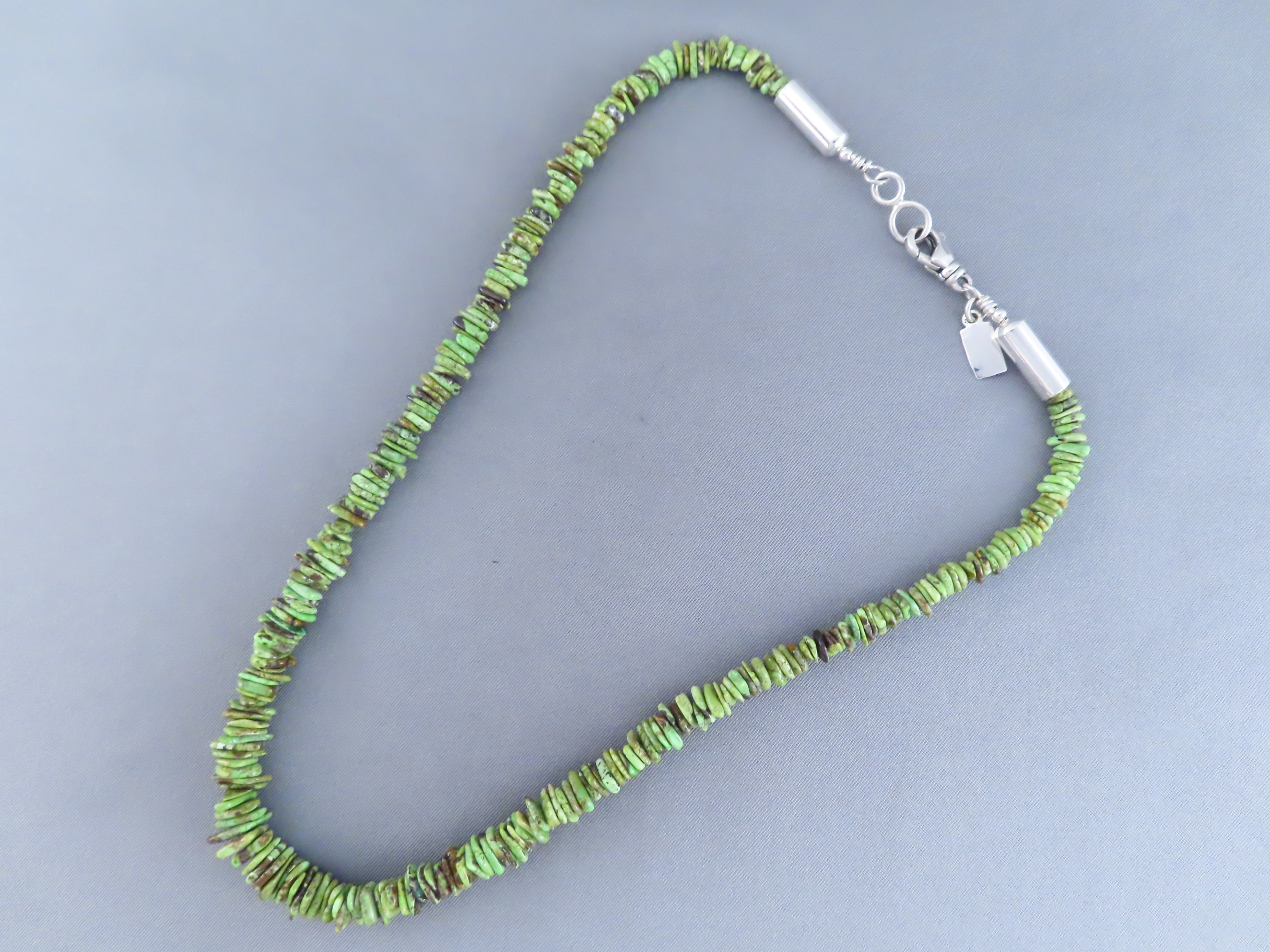 Gaspeite Necklace by Artie Yellowhorse