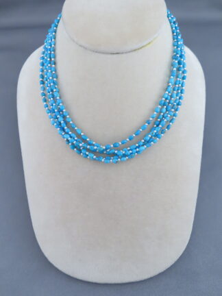 Multi-Strand Sleeping Beauty Turquoise Necklace – Yellowhorse