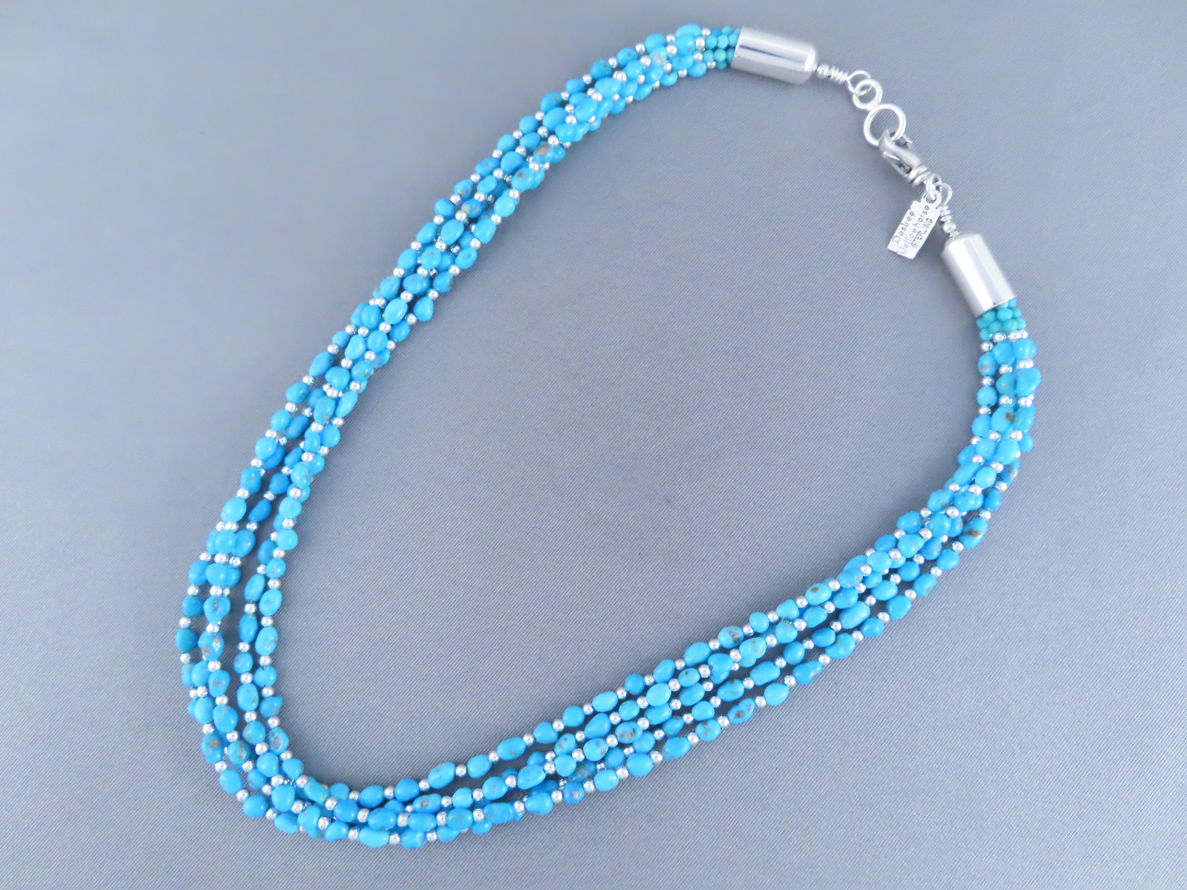Multi-Strand Sleeping Beauty Turquoise Necklace – Yellowhorse