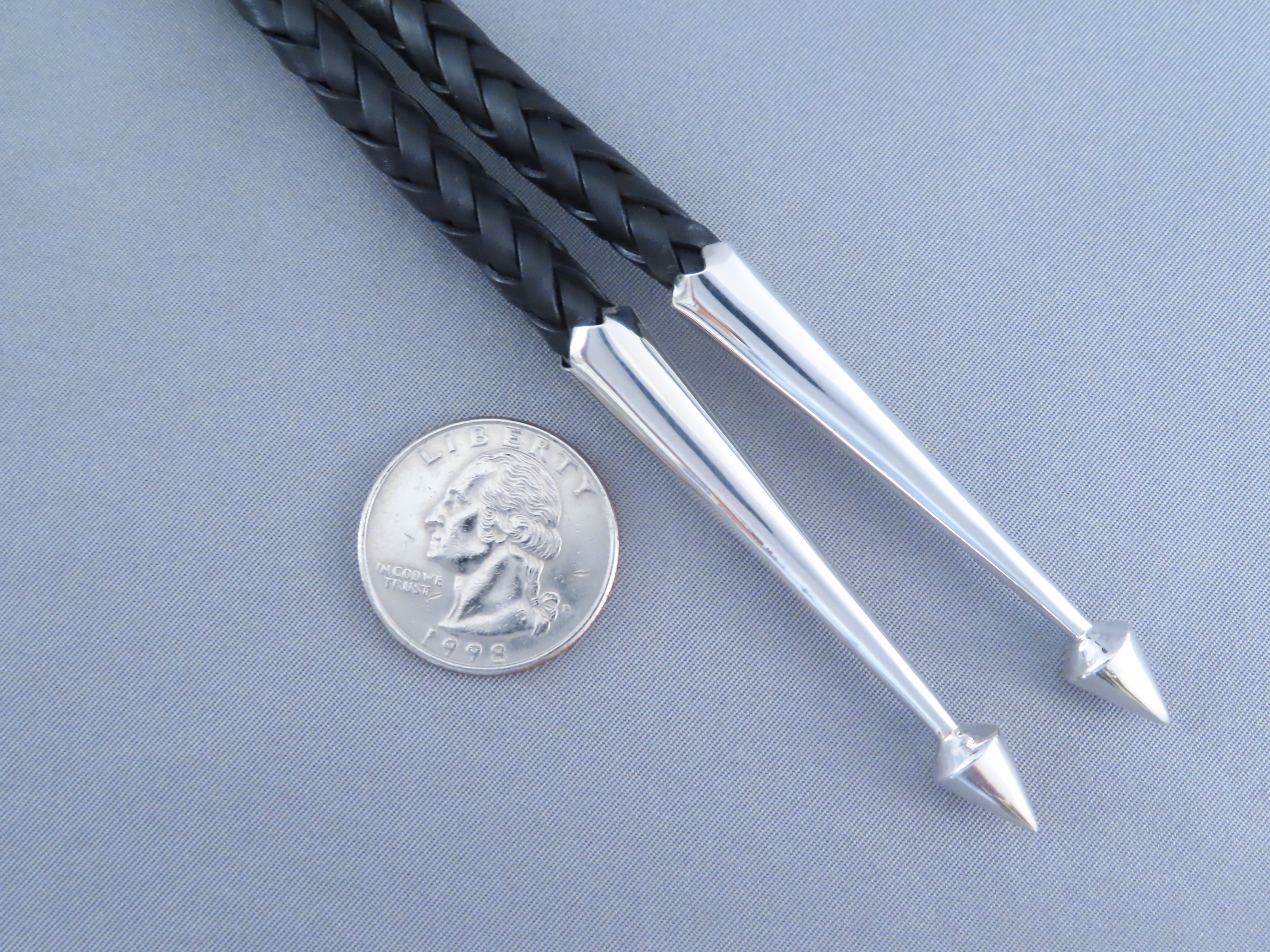 Multi-Stone Inlay Bolo Tie