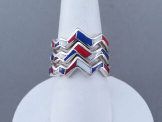 Inlaid ‘USA’ Teton Ring