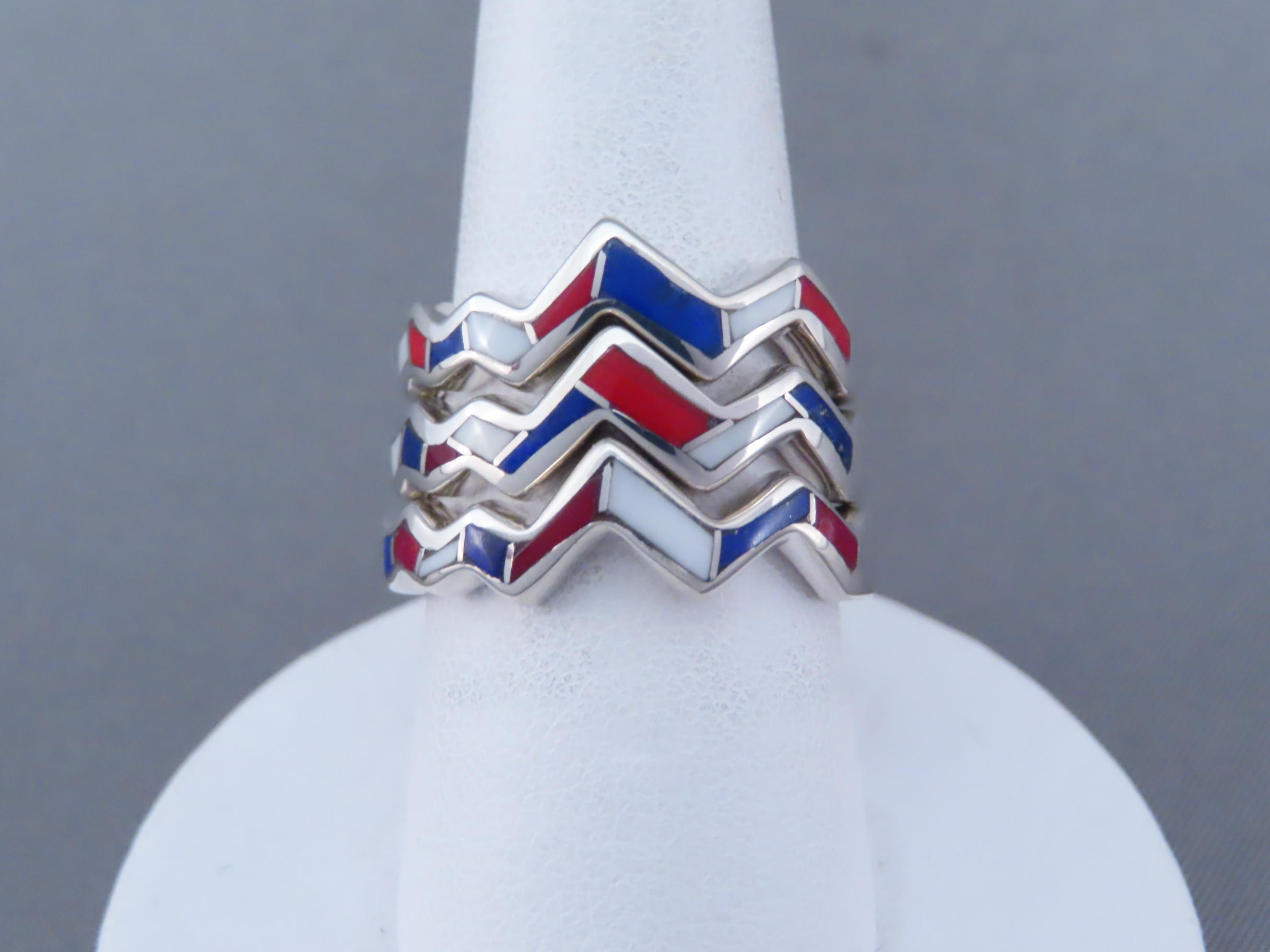 Inlaid ‘USA’ Teton Ring
