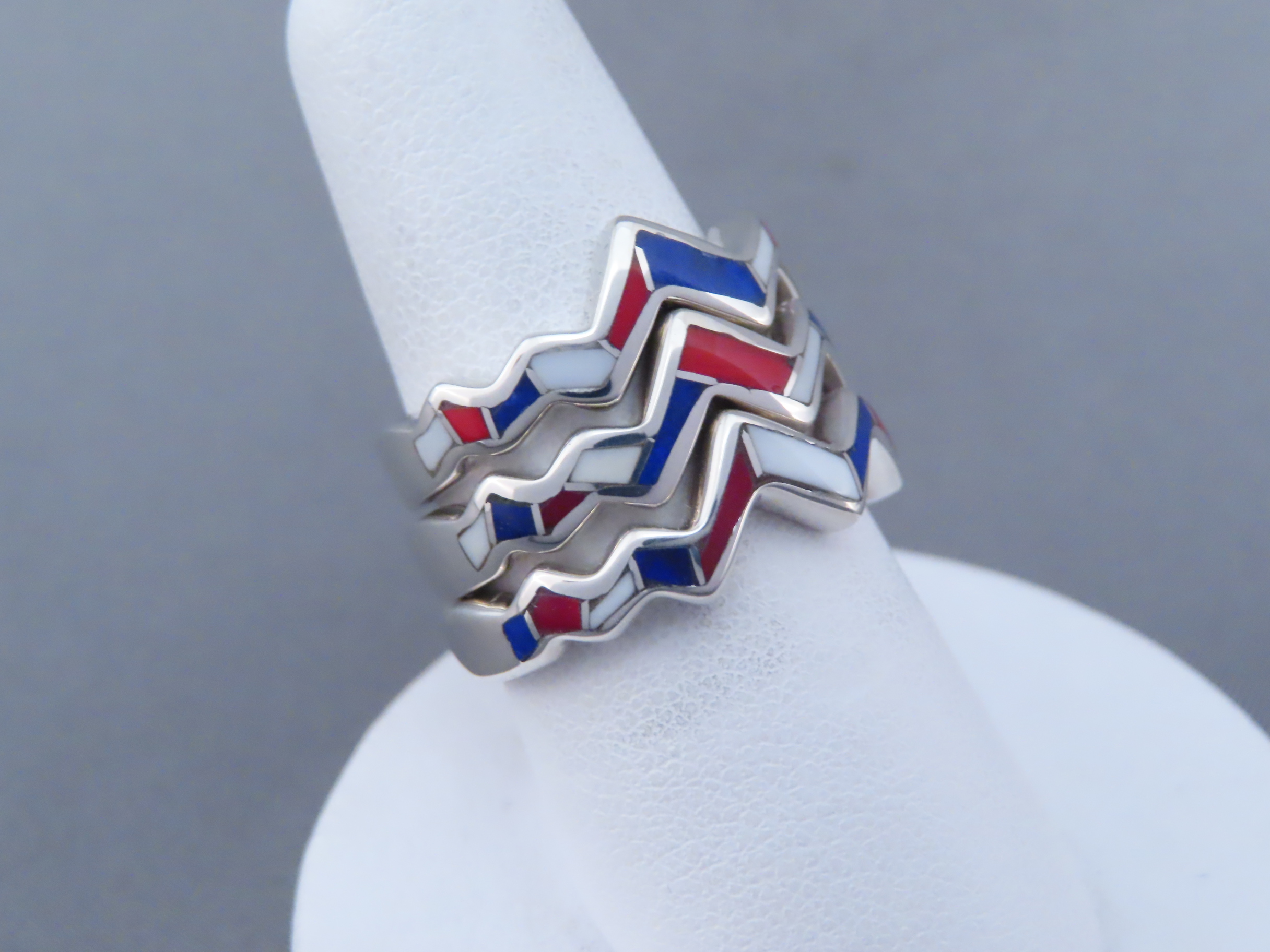 Inlaid ‘USA’ Teton Ring