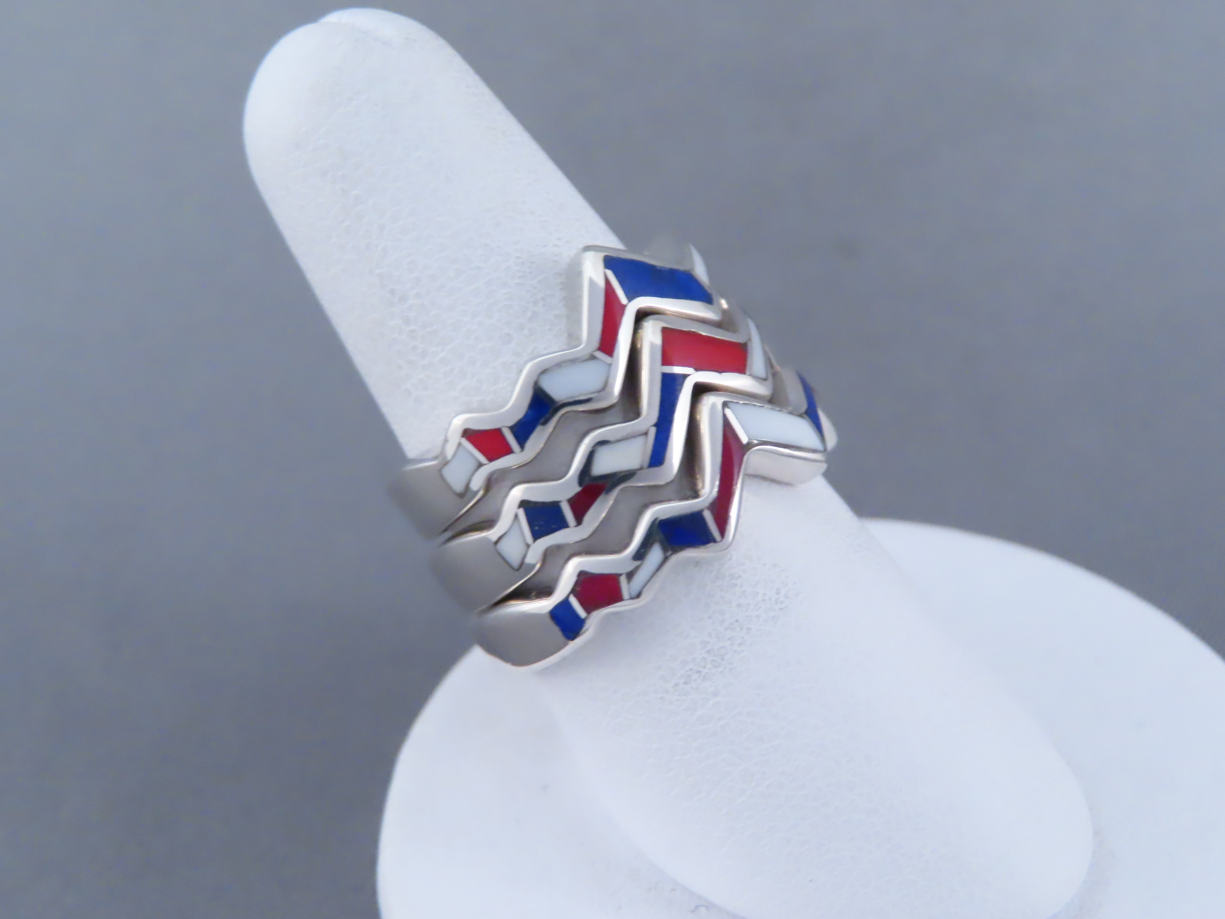 Inlaid ‘USA’ Teton Ring