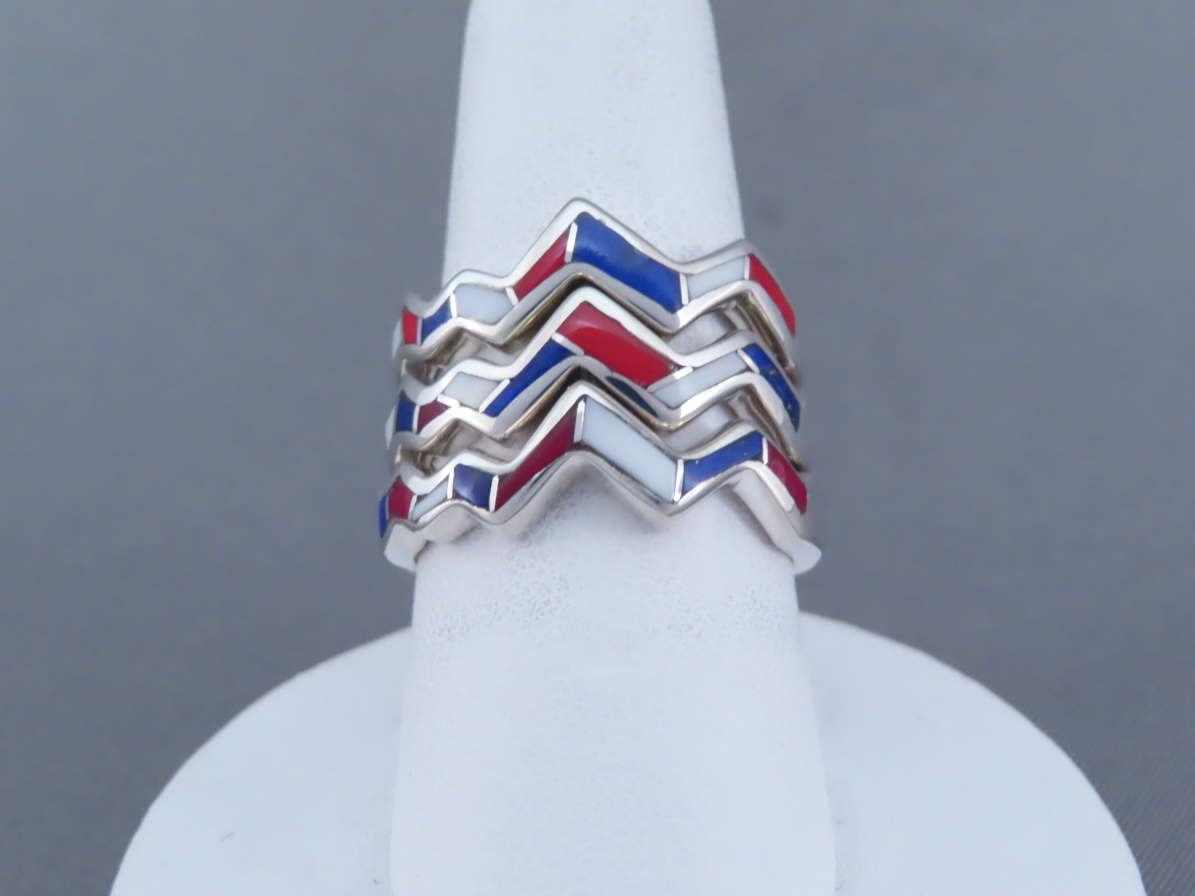 Inlaid ‘USA’ Teton Ring