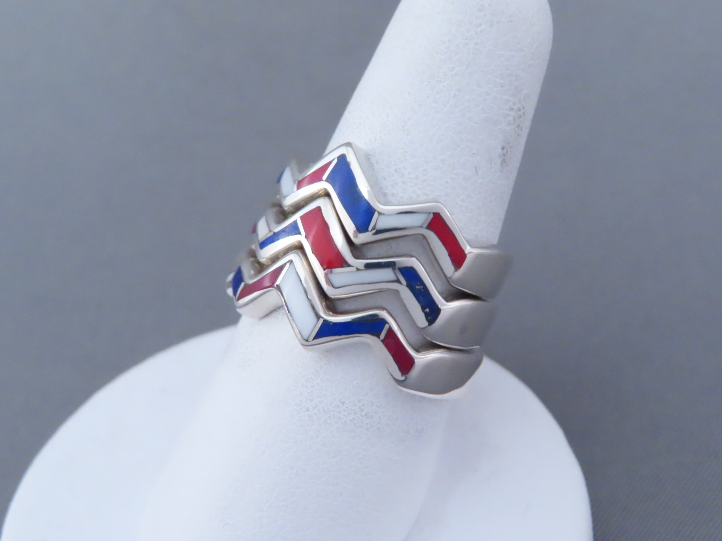 Inlaid ‘USA’ Teton Ring
